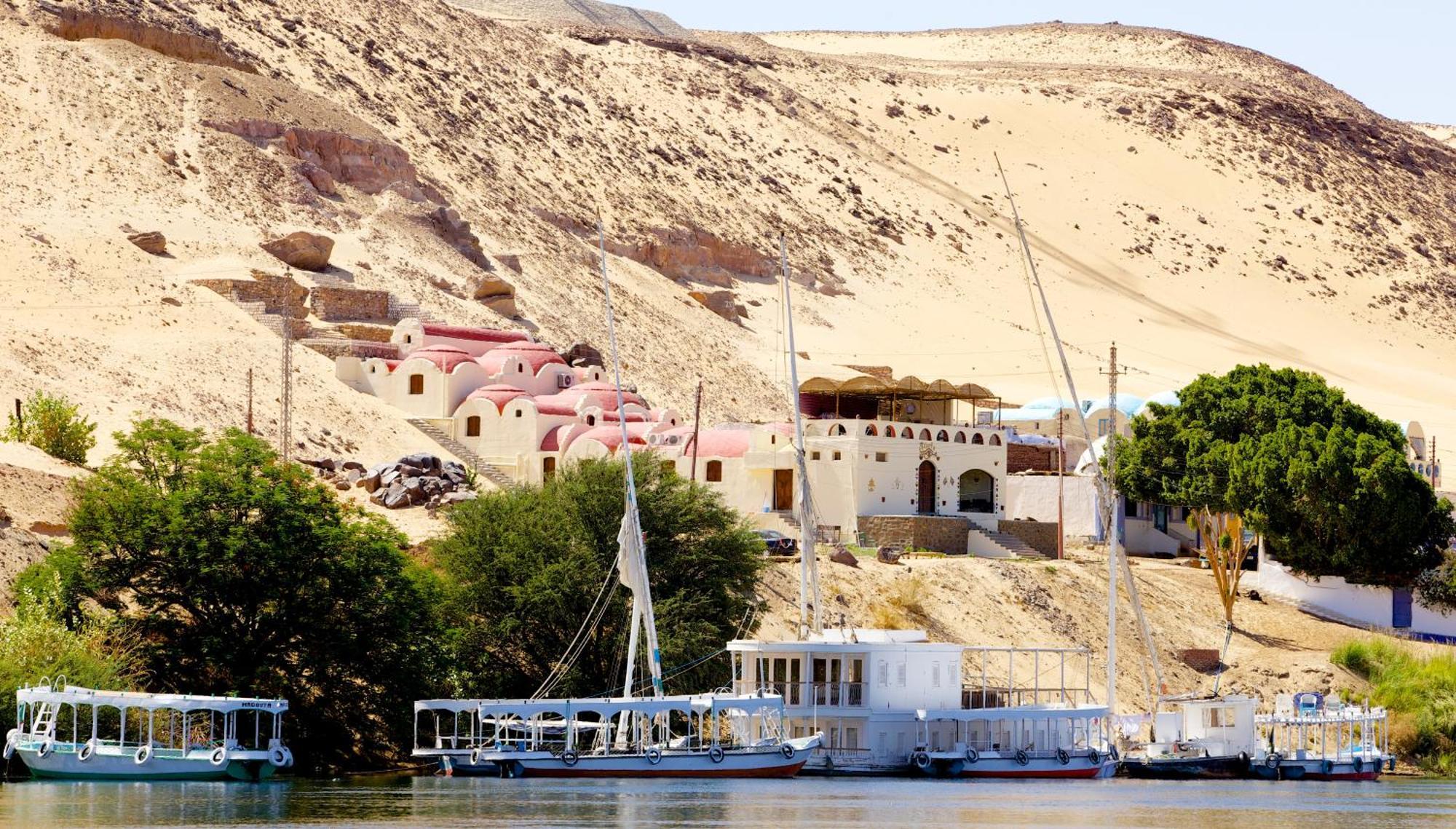Hadouta Masreya Nubian Guest House Aswan Exterior foto